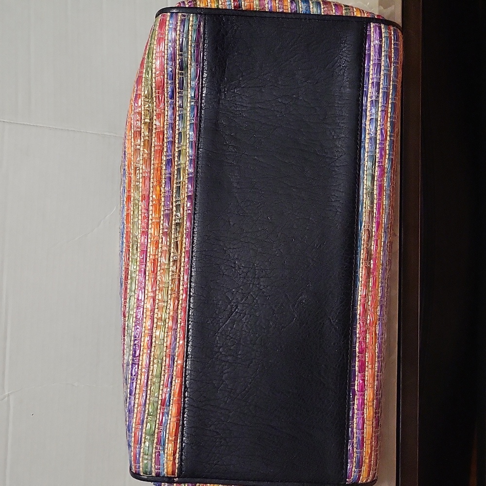 Henri Bendel leather & weaver large bag - Picture 4 of 12